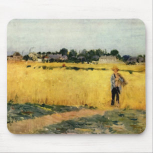 Tapis De Souris Champ de céréales (par Berthe Morisot)