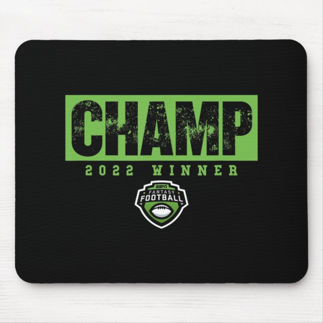 Tapis De Souris Champ de football Imaginaire Vingt-deux gagnant (Devant)