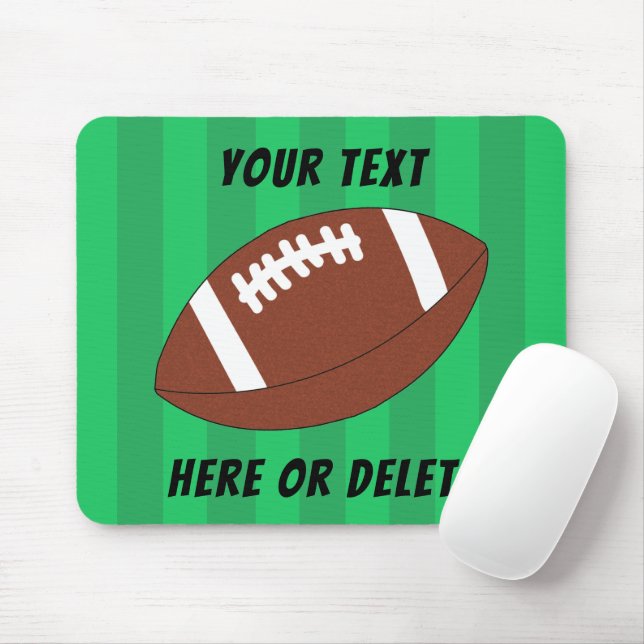 Tapis De Souris Champ de football personnalisé (Avec souris)