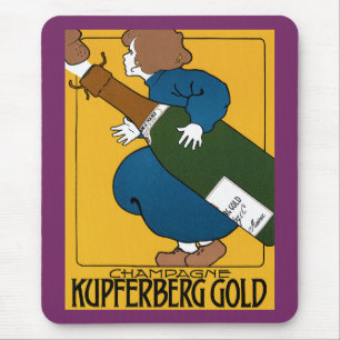 Tapis De Souris Champagne Kupferberg Gold