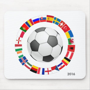 Tapis De Souris Championnat d'Europe de football 2016