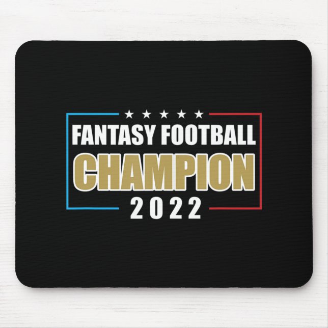 Tapis De Souris Championne d'Imaginaire de football des États-Unis (Devant)