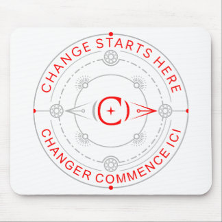 Tapis De Souris Changer Commence Ici Pad Souris