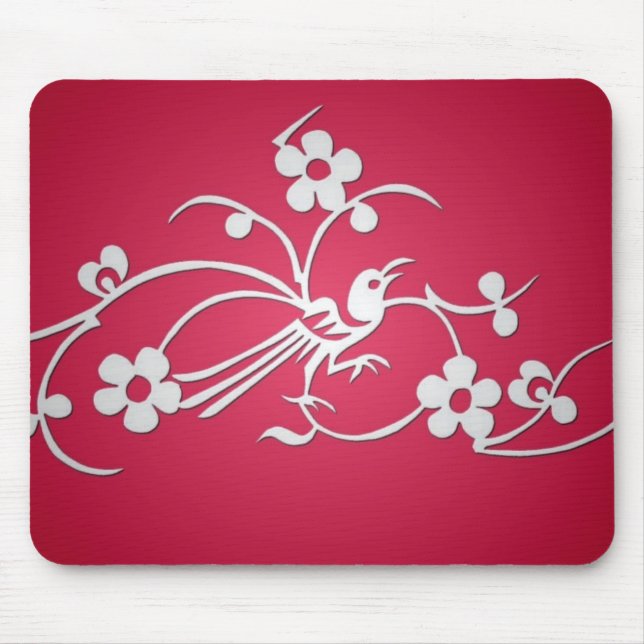 Tapis De Souris Chanson d'oiseau (Devant)