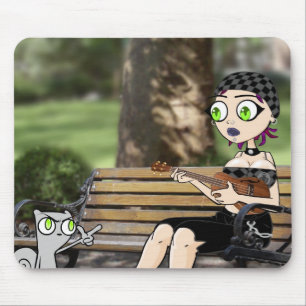 Tapis De Souris Chansons Mousepad d'écureuil de NYC