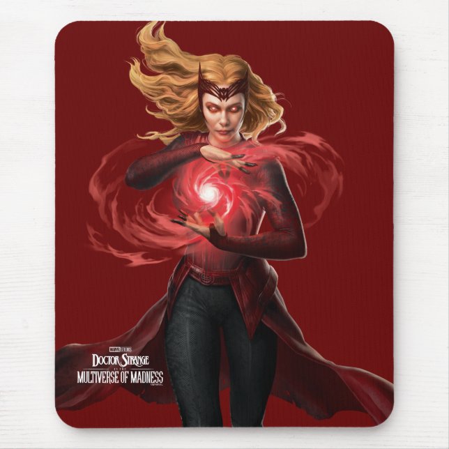 Tapis De Souris Chaos sorcière écarlate magie (Devant)