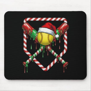 Tapis De Souris Chapeau de Père Noël Softll Noël Crème Glacée qui
