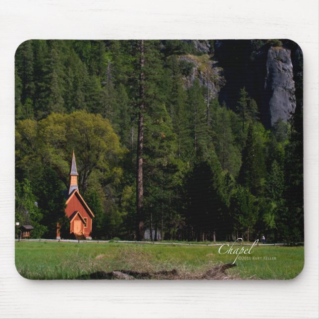 Tapis De Souris Chapelle de Yosemite (Devant)