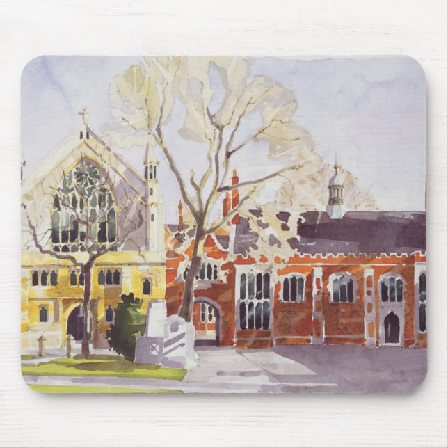 Tapis De Souris Chapelle et auberge de Hall Lincoln (Devant)