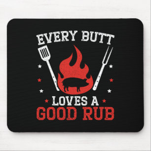 Tapis De Souris Chaque Bouton Aime Une Belle Rbecue Grillant Bbq