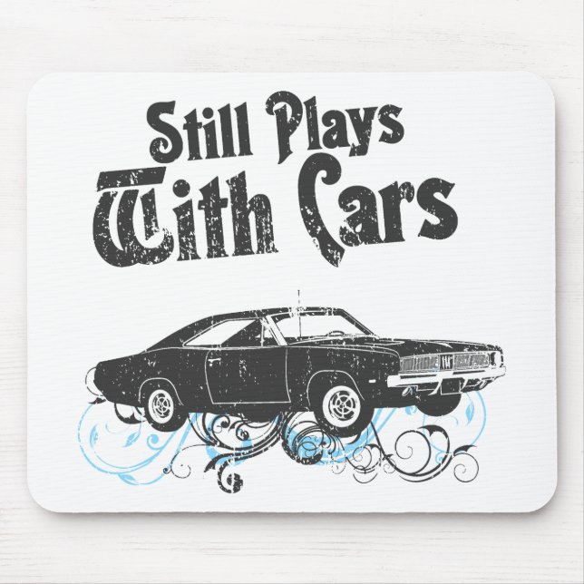Tapis De Souris Chargeur de 1969 Dodge Hemi (Devant)
