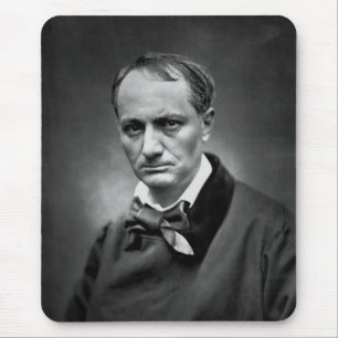 Tapis De Souris Charles Baudelaire - Photo Vintage 1878