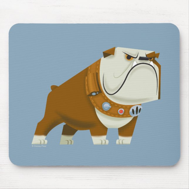 Tapis De Souris Charles Muntz bulldog - Disney Pixar UP (Devant)