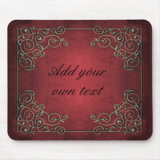 Tapis De Souris Charme antique (Devant)