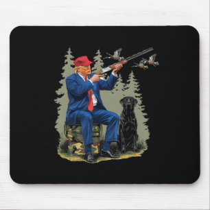 Tapis De Souris Chasse au canard Trump Donald Trump Camouflage Old
