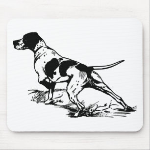 Tapis De Souris Chasse au chien