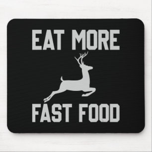 Tapis De Souris Chasse Aux Cerfs Mangez Plus Rapide Alimentation C