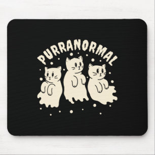 Tapis De Souris Chasse aux fantômes Chat Paranormal Chercheur Ghos