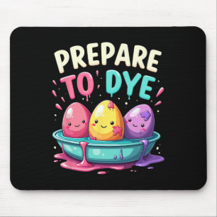 Tapis De Souris Chasse Aux Oeufs D'Humour Préparer À Teindre 3