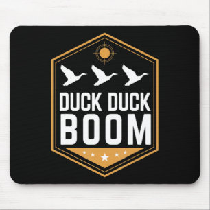 Tapis De Souris Chasse de canard s amusant Canard Boom Gear graphi