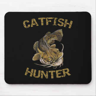 Tapis De Souris Chasseur de poisson-chat Chat pour pêcheur de pois