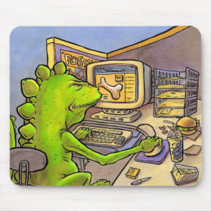 Tapis De Souris Chasseur fossile