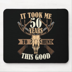 Tapis De Souris Chasseurs 50e anniversaire Ans Deer Hunting Stag