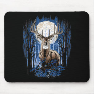 Tapis De Souris Chasseurs Deer Chasse Big Whitetail Buck
