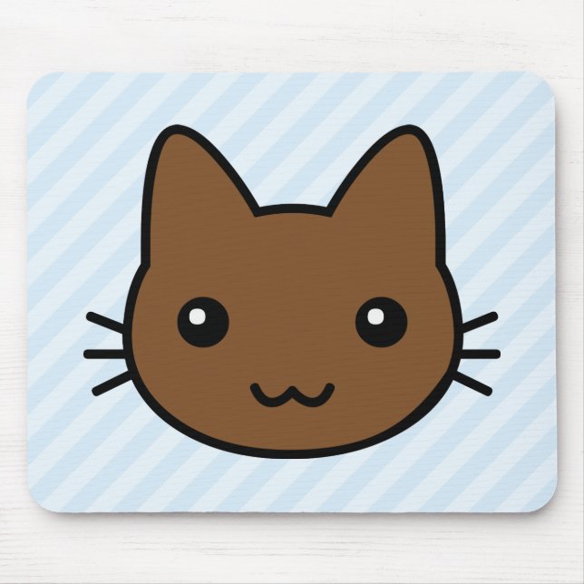 Tapis De Souris chat brun (Devant)