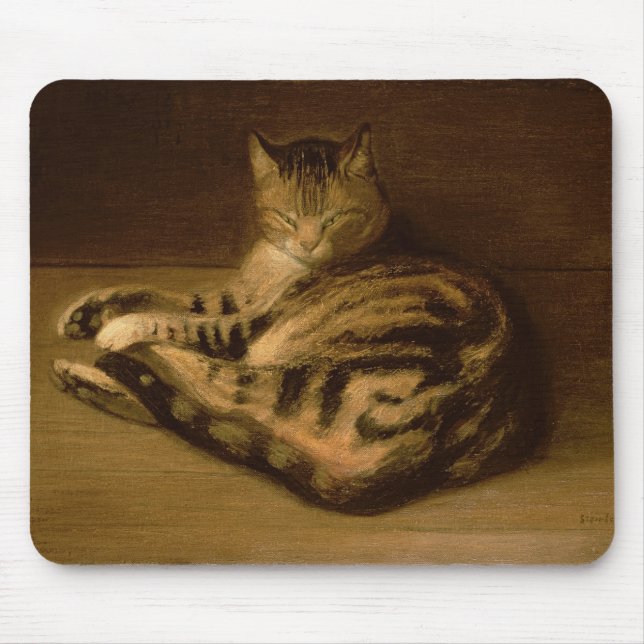 Tapis De Souris Chat couché, 1898 (Devant)