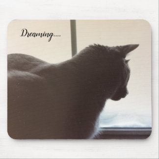 Tapis De Souris Chat dans la fenêtre