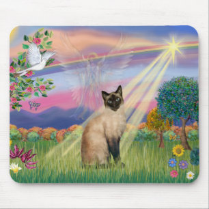 Tapis De Souris Chat de Siamese - Angel Cloud