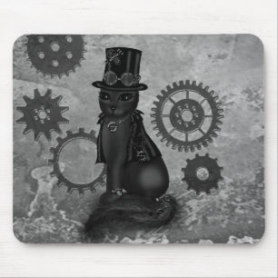 Tapis De Souris Chat de Steampunk