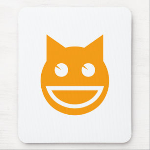 Tapis De Souris Chat Emoji souriant