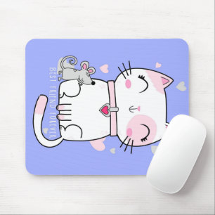 Tapis De Souris Chat Et Souris Meilleur Ami Pour Toute La Vêtue