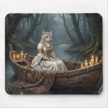 Chat Éthéré dans un Bateau