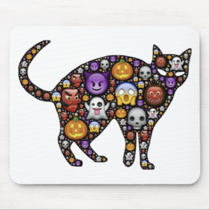 TAPIS DE SOURIS CHAT HALLOWEEN