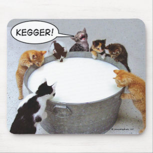 Tapis De Souris Chat Kegger Mousepad