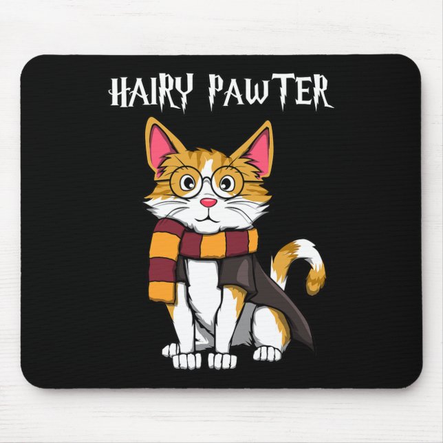 Tapis De Souris Chat Magique Avec Gles Qui Chat (Devant)