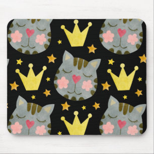 Tapis De Souris Chat Motif Cute Animaux Animaux