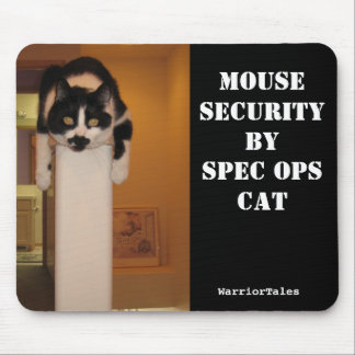 Tapis De Souris Chat Mousepad de Spéc. Ops