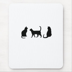 Tapis De Souris Chat noir