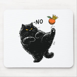 Tapis De Souris Chat Noir Aucun Rois En Amérique Nous Le Peuple Po