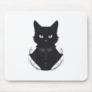 Tapis De Souris Chat noir enchanté de Salem