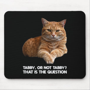 Tapis De Souris Chat orange mignon