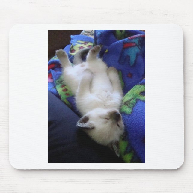 Tapis De Souris Chat paresseux (Devant)