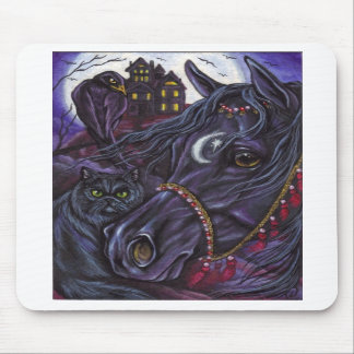 Tapis De Souris Chat persan Mousepad d'ÉTALON NOIR