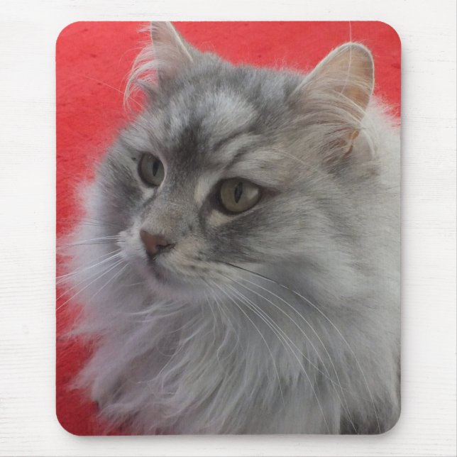 Tapis De Souris Chat sibérien Mousepad (Devant)