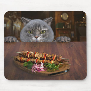 Tapis De Souris chat, table, animaux