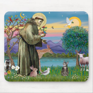 Tapis De Souris Chat (Tigré 2) - Saint François